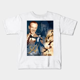 Astaire, The Greatest Dancer of the Movies Kids T-Shirt